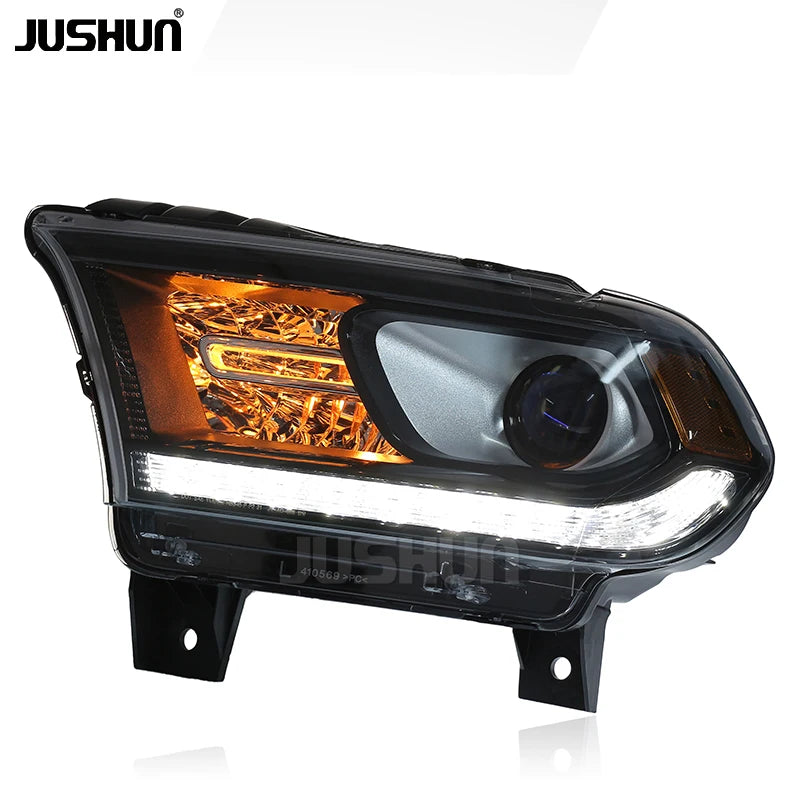 LED Headlight Assembly for Dodge Durango (2014–2020) – DRL & Turn Signal Upgrade