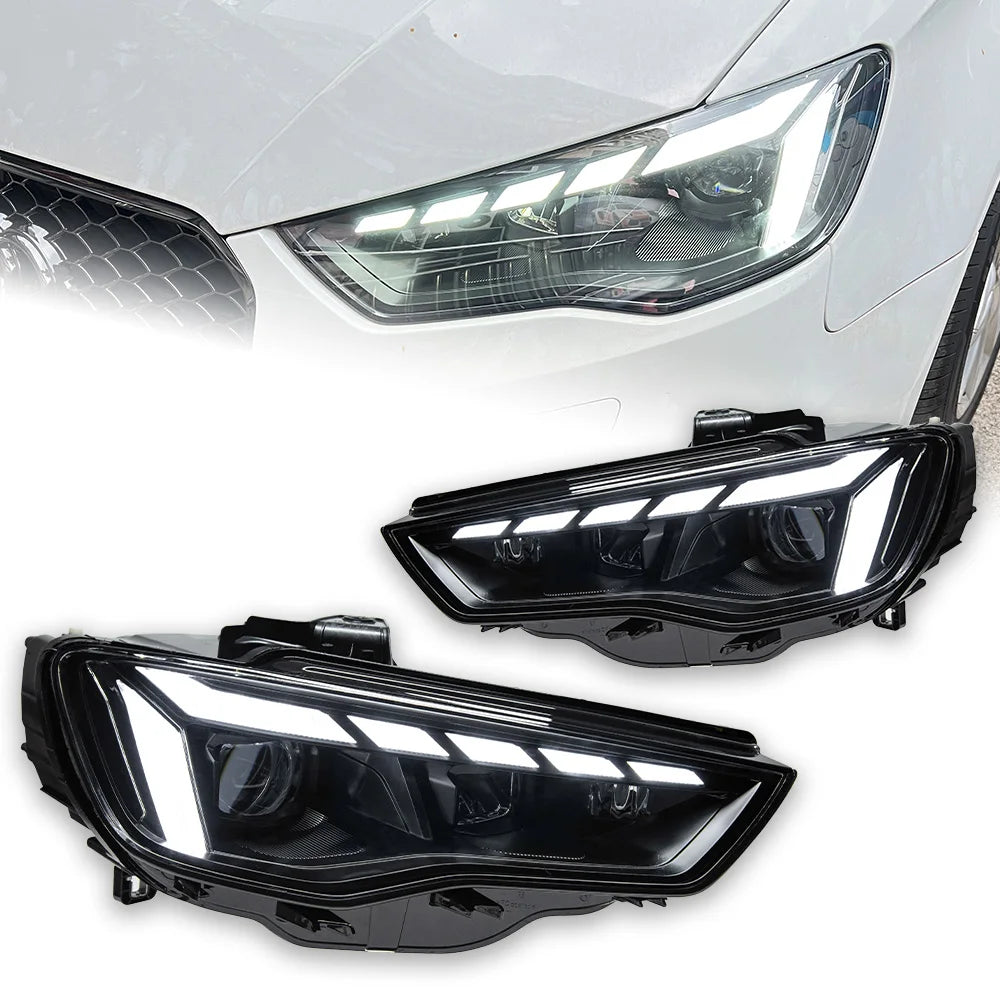RS3 Style LED Headlights for Audi A3 (2013-2016)