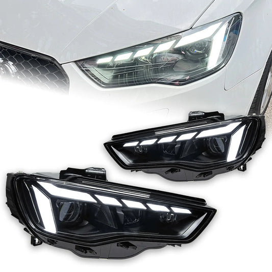 RS3 Style LED Headlights for Audi A3 (2013-2016)
