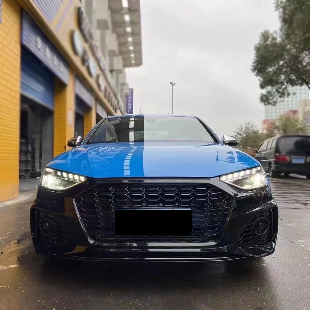 RS4 Style Front Bumper Kit for Audi A4 / S4 B9.5 (2020–2024)