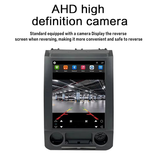 TS10 Android Car Stereo for Ford F-150 2016-2021 – 12.1" Vertical Screen with Wireless CarPlay &amp; Android Auto