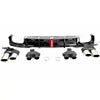 Gloss Black Rear Diffuser with LED Light for Audi A7 &amp; S7 C8 (2019-2025)