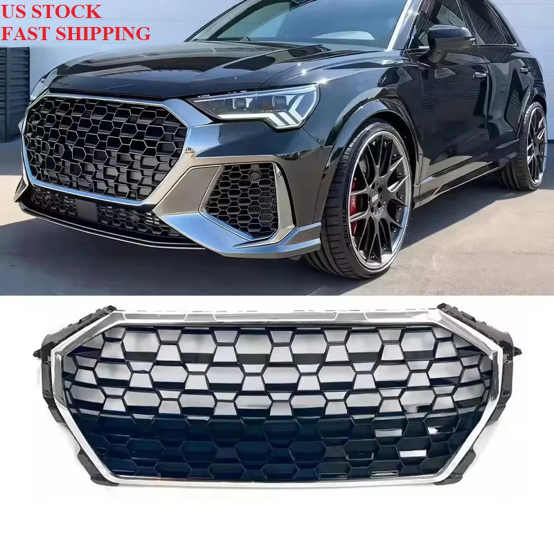 RSQ3 Style Front Grille for Audi Q3 F3 (2020–2023)