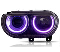 LED Projector Headlights for Dodge Challenger 2008-2014 – Front Lamp Assembly Upgrade. OE Number: 5028779AA