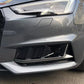 Cadre de phare antibrouillard de style RS4 avec ACC pour Audi A4 B9 (2017-2019)