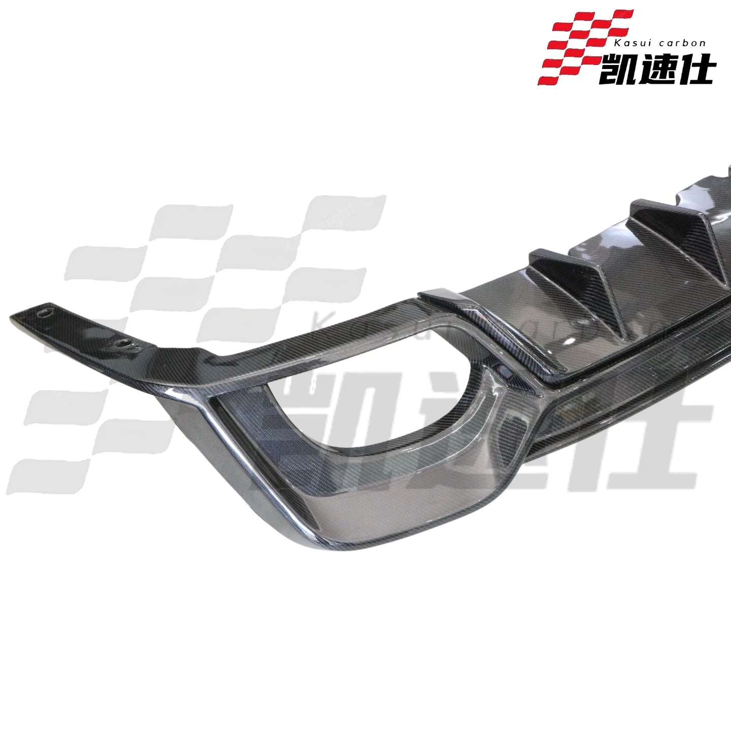 Real 3K Carbon Fiber Rear Diffuser for Audi RS6 / RS7 – Performance Rear Lip Upgrade