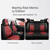 Full Set of Universal PVC Leather Car Seat Cover and Cushion Interior Car Accessory for Civic Model