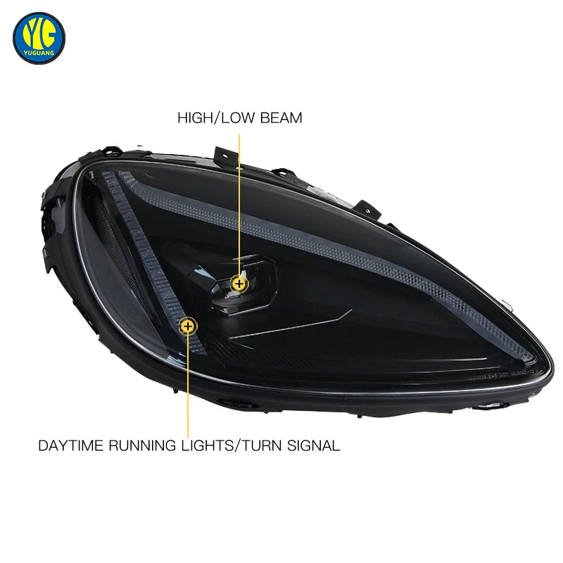 YU GUANG LED Headlights for Chevrolet Corvette – Hi/Low Beam Upgrade