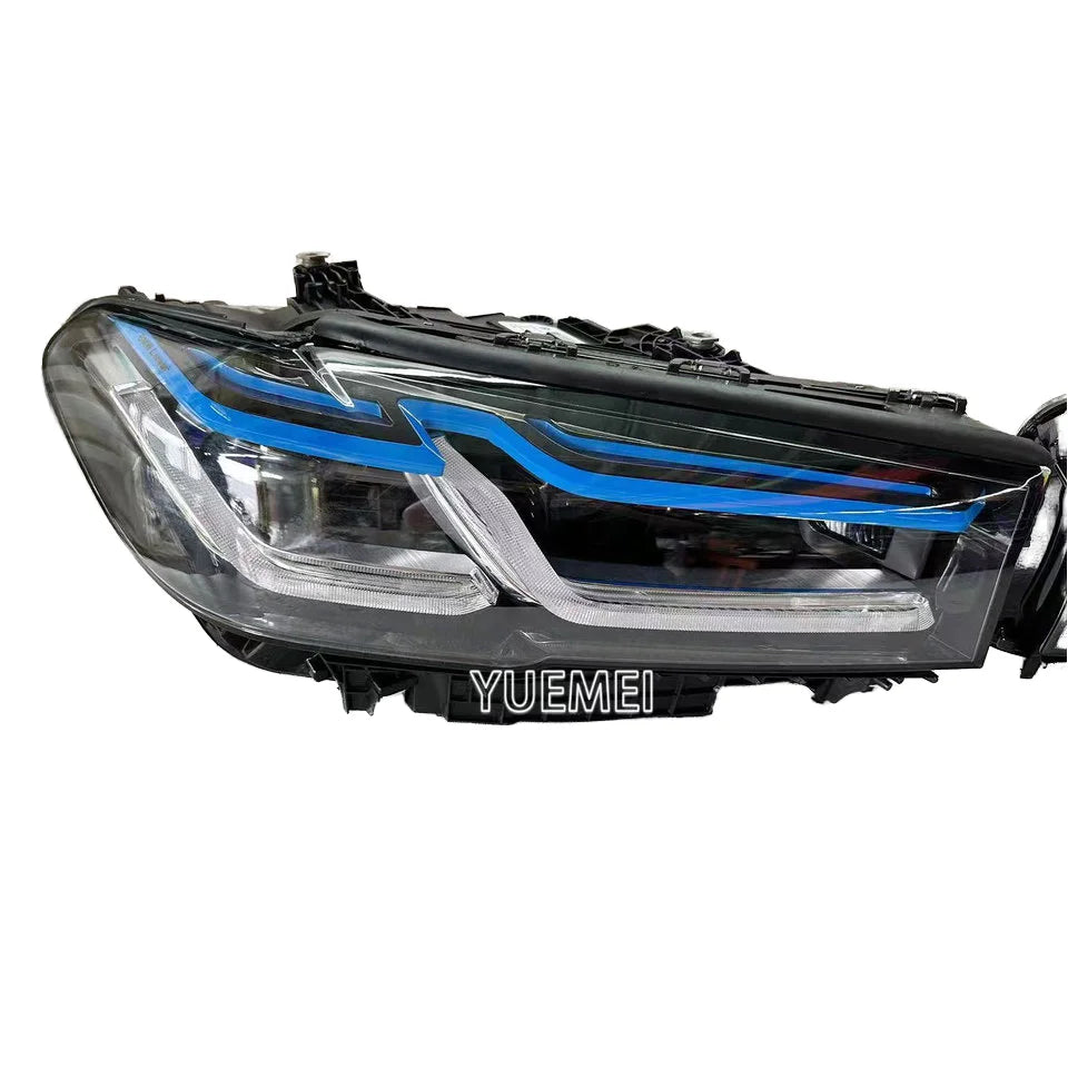 Original High Quality LED Laser Headlights Suitable for BMW 5 Series M5 Sport G30 LCI 6000k Color Temperature