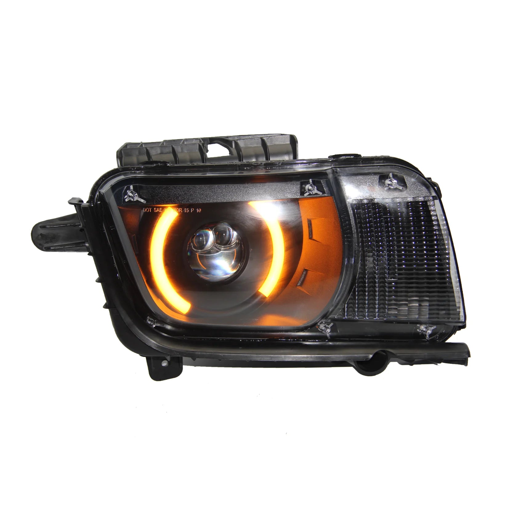 LED Headlight Assembly for Chevrolet Camaro (2009-2012) – Angel Eye &amp; Devil Eye Upgrade