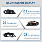 HETOP Phares à LED Matrix pour Audi A4 (2008–2012) – Mise à niveau Plug & Play avec DRL et Angel Eye