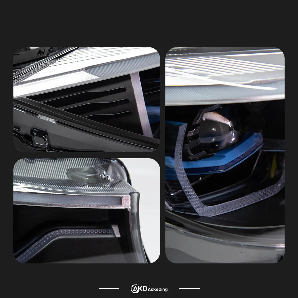 LED Headlight Assembly for BMW 3 Series GT F34 (2013–2019) | Projector Lens Front Headlights