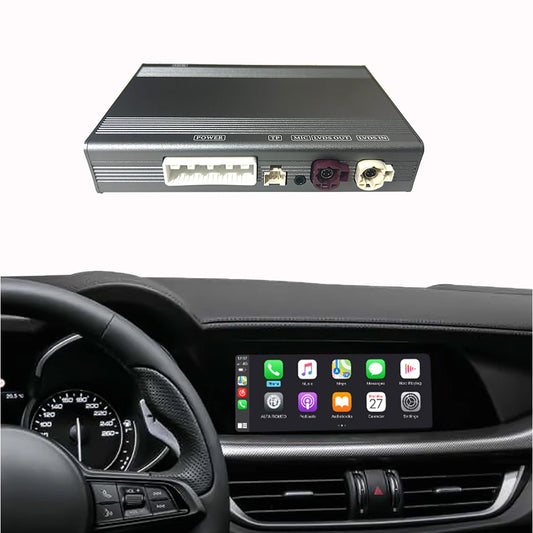 Dckloer Wireless Apple CarPlay &amp; Android Auto Interface for Alfa Romeo Giulia &amp; Stelvio (2015-2019)