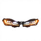 FOR 11-19 Jaguar XJ Models High Quality IP67 Blue Diamond Headlights upgrade new style
