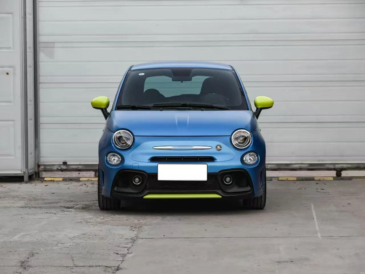 Abarth Style Front and Rear Bumper Body Kit for Fiat 500 (2011–2024) – Complete Conversion Kit with Grille &amp; Diffuser