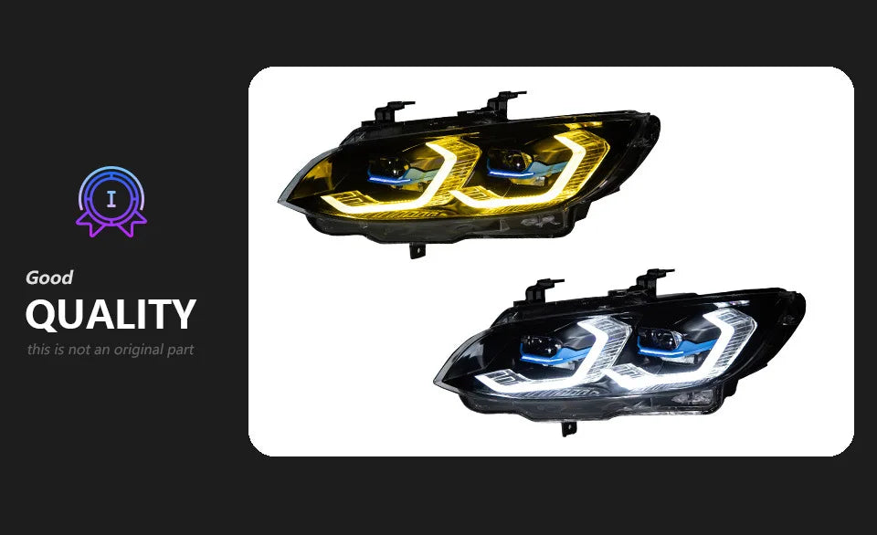LED Headlight Assembly for BMW 3 Series E92 & E93 (2007–2010) | 10,000 Lumens