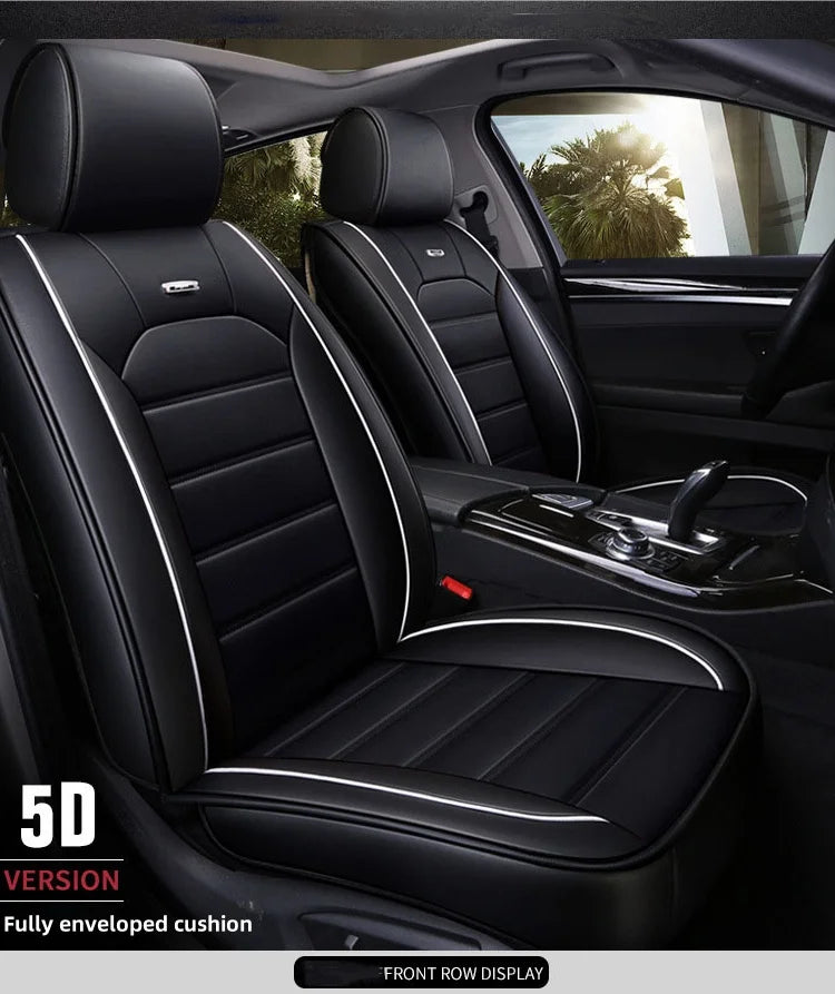 High Quality Sport Style Interior Car Accessory Waterproof Four Seasons Universal  Car Seat Covers for 5 Seat Car