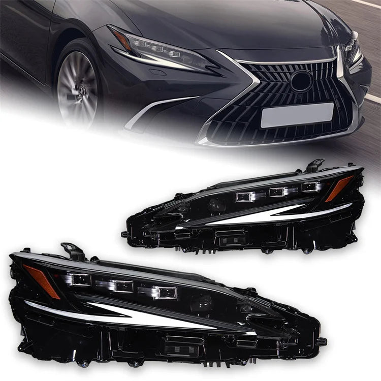 Faro anteriore LED matrix a tre lenti per Lexus ES200 / ES260 (2018–2024) – frecce sequenziali