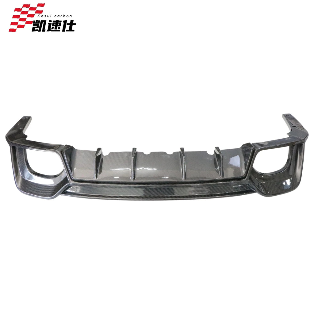 Real 3K Carbon Fiber Rear Diffuser for Audi RS6 / RS7 – Performance Rear Lip Upgrade