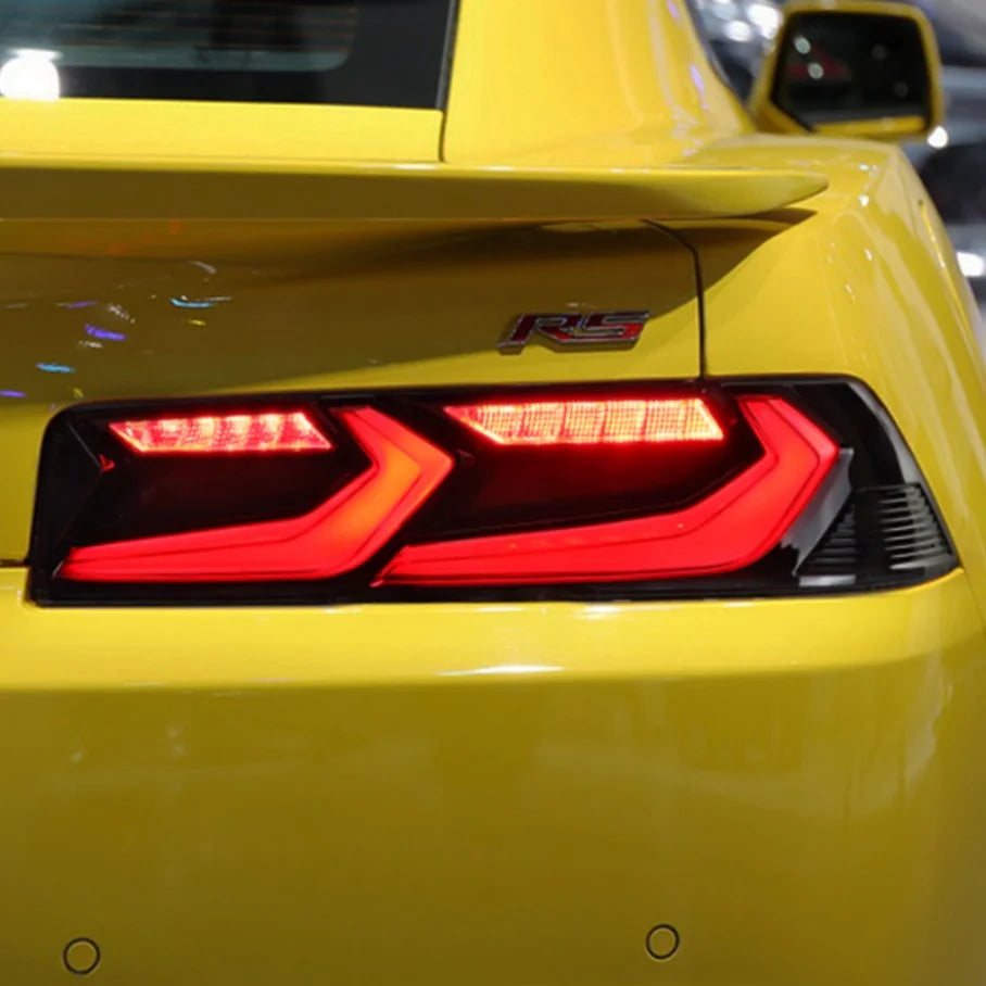 Factory Full LED Red Taillights Assembly for Chevrolet Camaro 2014-2015 Sequential Rear Lamp New