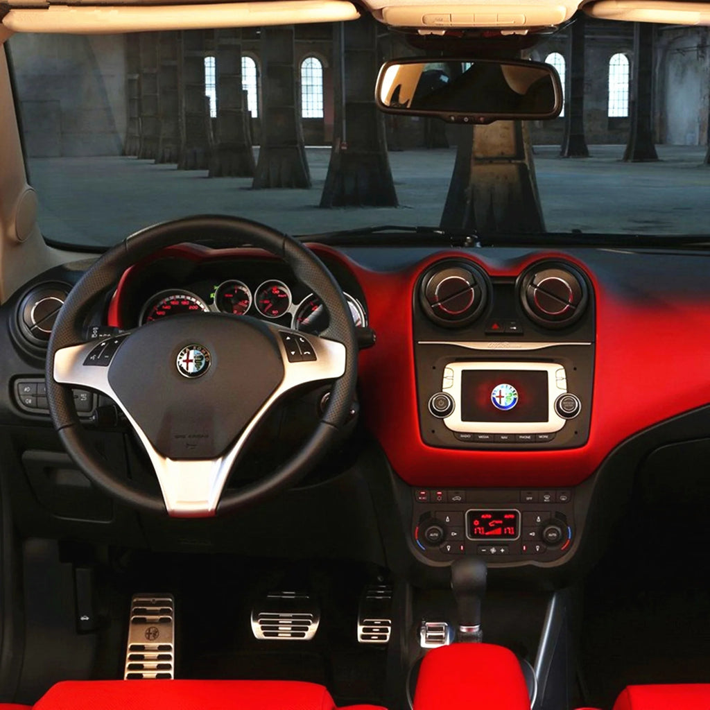 Android GPS Navigation Stereo for Alfa Romeo Stelvio &amp; MiTo – CarPlay, Android Auto, 3D Maps &amp; Reverse Camera Support