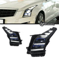AKD LED Headlights for Cadillac ATS (2014-2017) – Dynamic Signal DRL Upgrade