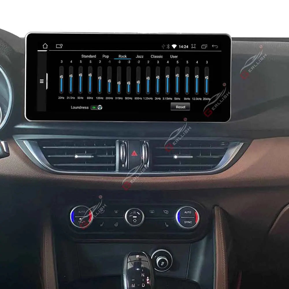 Android 12.3" Multimedia System for Alfa Romeo Giulia &amp; Stelvio (2016–2021) – Wireless CarPlay, Android Auto &amp; GPS Navigation