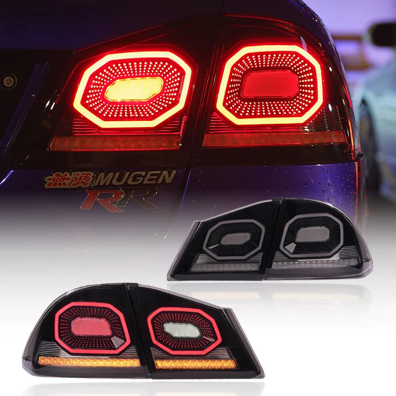 LED Dynamic Starry Sky Tail Lights for Honda Civic FD2 Type R & Mugen 2006-2012 – Premium Rear Light Upgrade