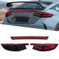 LED-Rücklichter für Honda Civic Hatchback 2022-2025 (11. Generation) – Sequenzielle Blinker und dynamische Startanimation