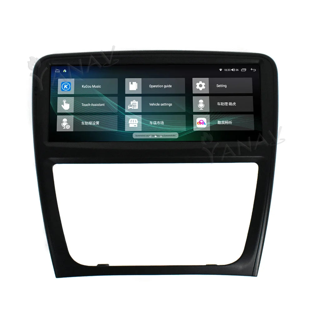 Android 12 Car Radio AC Panel Multimedia Video Player Auto Stereo Carplay GPS Navigation for Jaguar XJL XJ 351 2009-2016