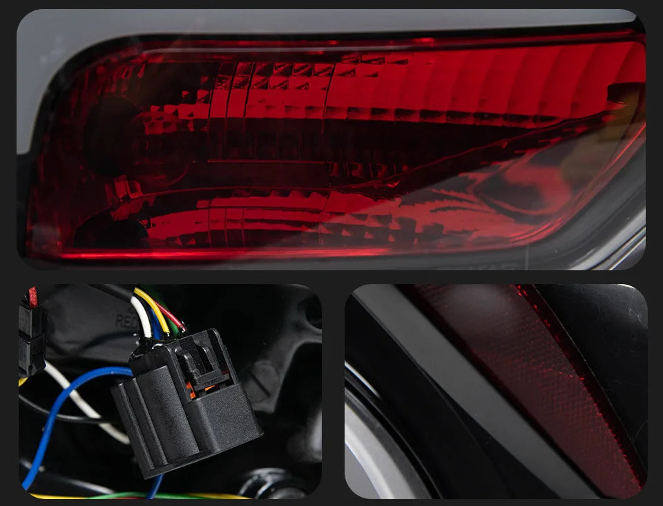 LED Tail Lights for Ford Focus Hatchback 2012-2014 – Rear Lamp Upgrade with Dynamic Turn Signals