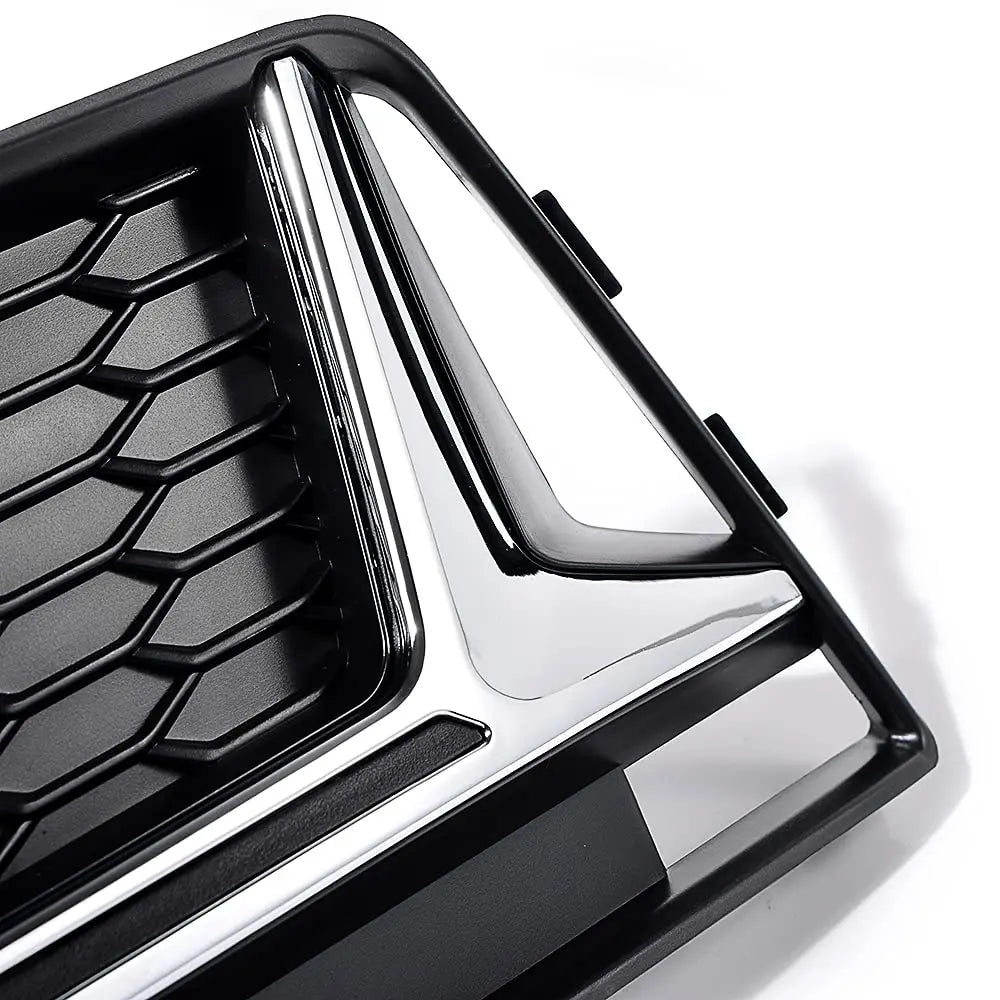 S4 Style Fog Light Grille for Audi A4 B9 (2017-2019)