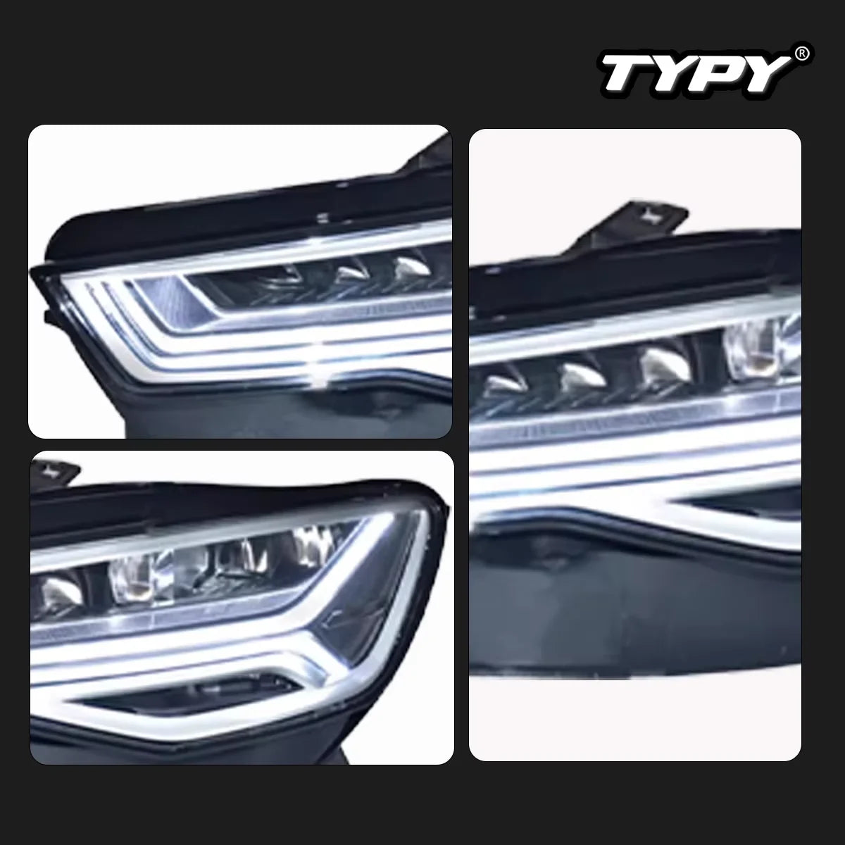 LED Projector Headlights for Audi A6 C7 (2012–2018)