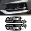 RS4 Style Fog Light Frame with ACC for Audi A4 B9 (2017-2019)