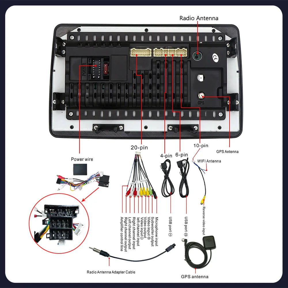 Android Car Stereo for Fiat Panda 2003-2012 – Wireless CarPlay, Android Auto & GPS Navigation