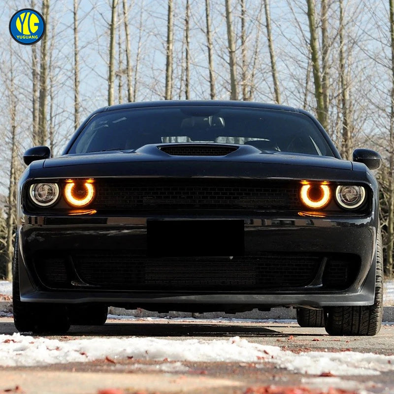 LED Headlights for Dodge Challenger 2015-2016 – Plug & Play Upgrade with DRL