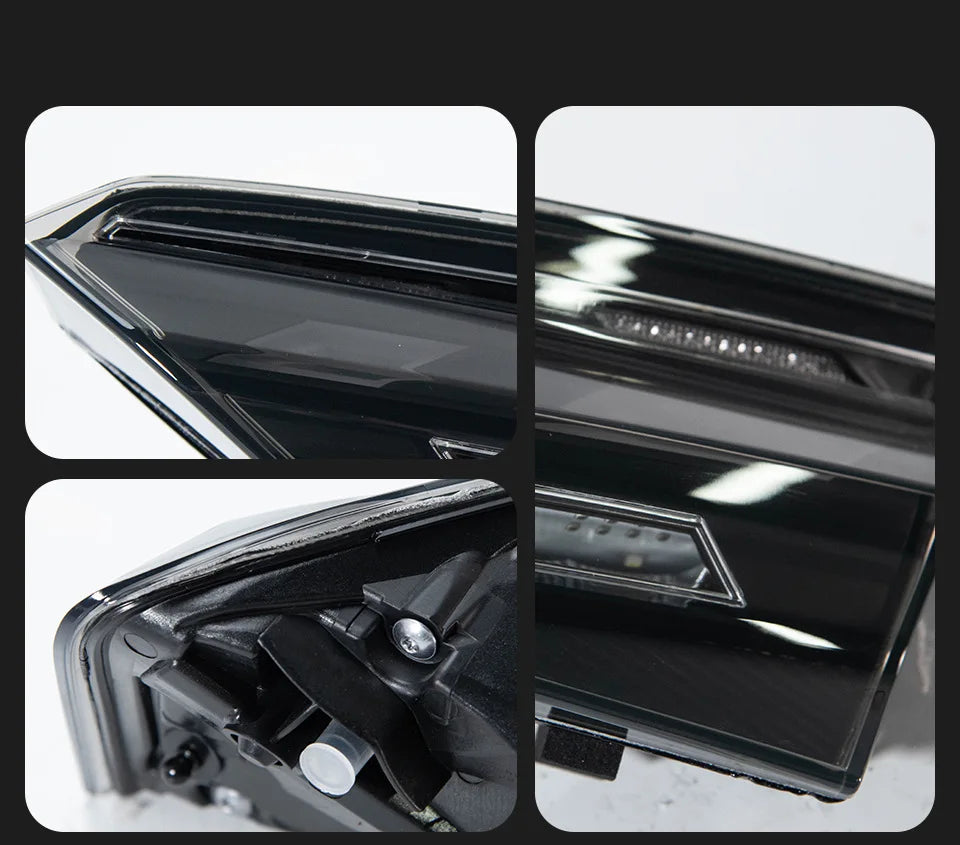 For 2017-2020 Audi A5 RS5 Style Modified Tail Light Assembly, LED Lens, 30W 12V DRL & Sequential Turn Signals