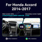 Dual 10,1" Android Multimedia-Player für Honda Accord 2014-2017 – CarPlay, GPS-Navigation und Unterstützung für Rückfahrkamera
