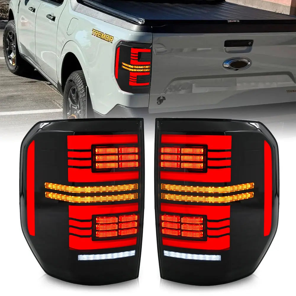 Car Lights for Ford Maverick 2022-2025 Taillight LED Projetor Tail Lamp Daytime Running Light Automotive Accessories