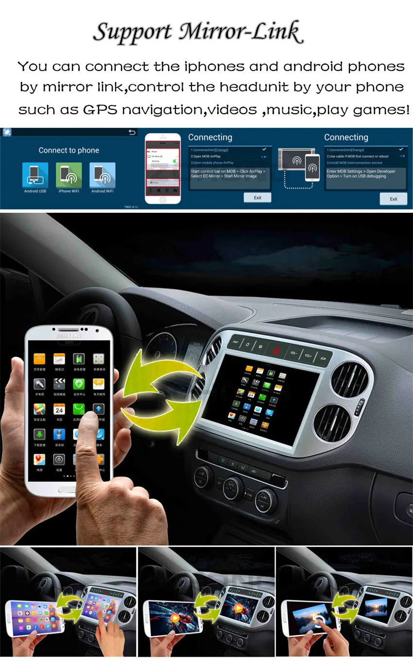 DSP Android for Citroen C4 2 B7 2013 -2016 Autoradio Stereo GPS Navigation Car Radio Multimedia Video Player Carplay