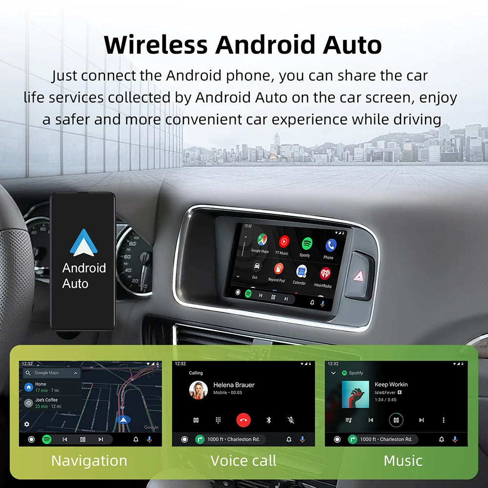 Wireless CarPlay &amp; Android Auto Interface Box for Audi &amp; BMW