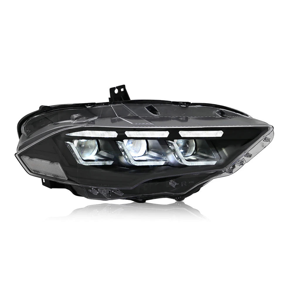 LED Headlights for Ford Mustang 2018-2022 – High-Performance Headlamp Upgrade