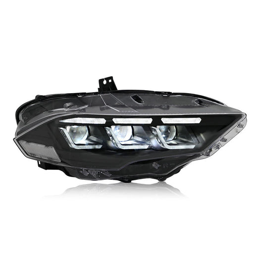 LED Headlights for Ford Mustang 2018-2022 – High-Performance Headlamp Upgrade
