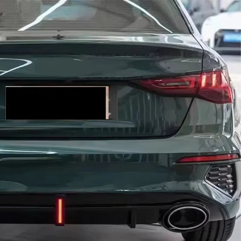 RS3 Style Rear Diffuser for Audi A3 / S3 8Y Sedan (2020–2024) – Dual Exhaust Rear Bumper Lip Upgrade