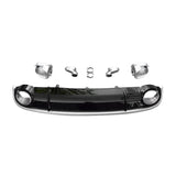 Diffuseur arrière de style RS7 avec sorties d'échappement pour Audi A7 / S7 C7 (2009–2015)