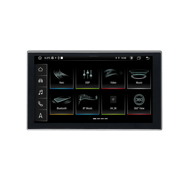 9" Android 13 Car Stereo with Wireless CarPlay for Audi A6 C7 &amp; A7 (2012–2018)