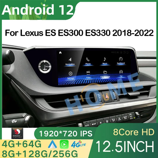 Hioume 12.5 inch Android radio for Lexus ES – image 3