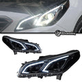 2016-2017 Sonata 9 LED Headlight Assembly with Daytime Running Lights & Turn Signals Standard