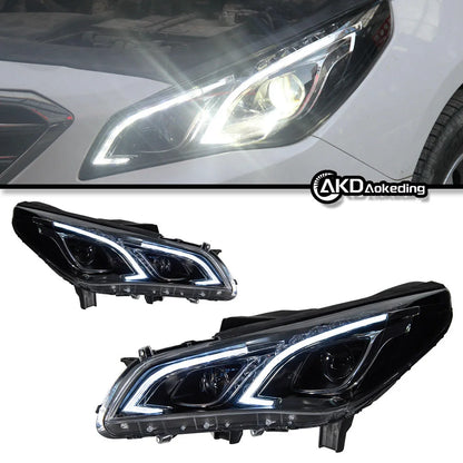 LED Headlight Assembly for Hyundai Sonata 9 2016-2017 – Integrated DRL &amp; Turn Signal Upgrade