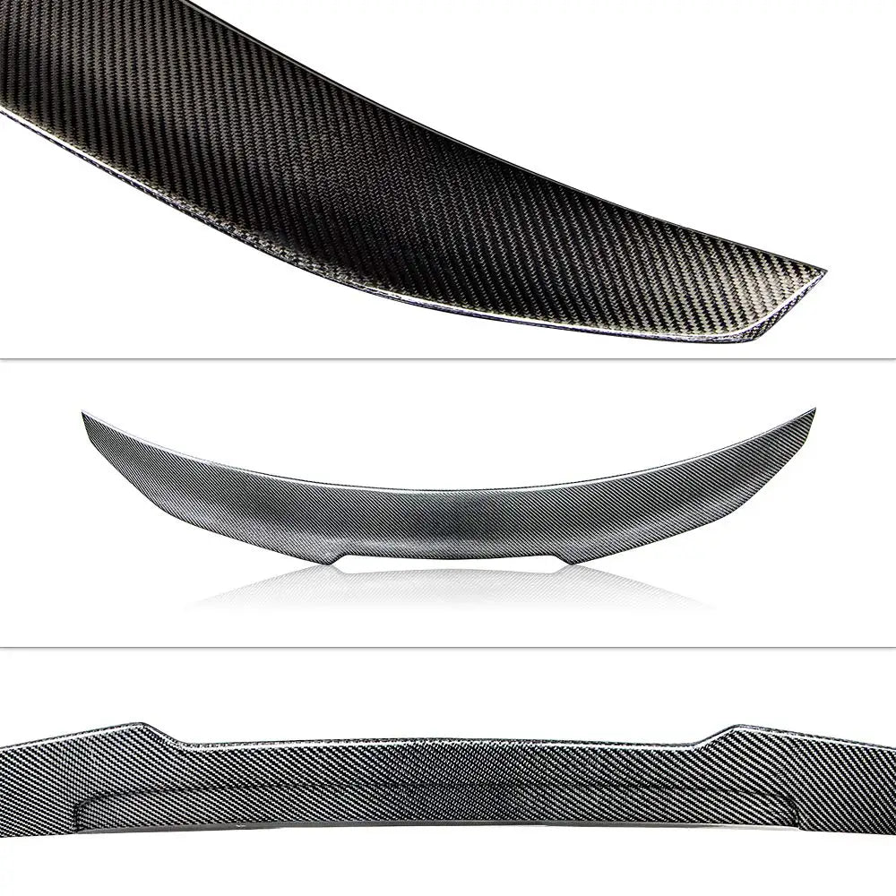 PSM Style Carbon Fiber Rear Spoiler for Audi A3 / S3 / RS3 Sedan (2013–2020)